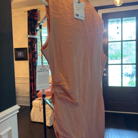 NWT Regina Pyo Delilah Dress pink satin UK10 EU 38 - Picture 3 of 5